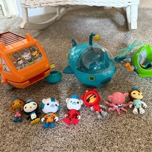 Octonauts 3 gups and crew